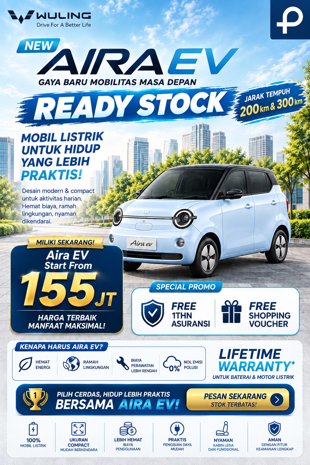promo wuling aira ev new